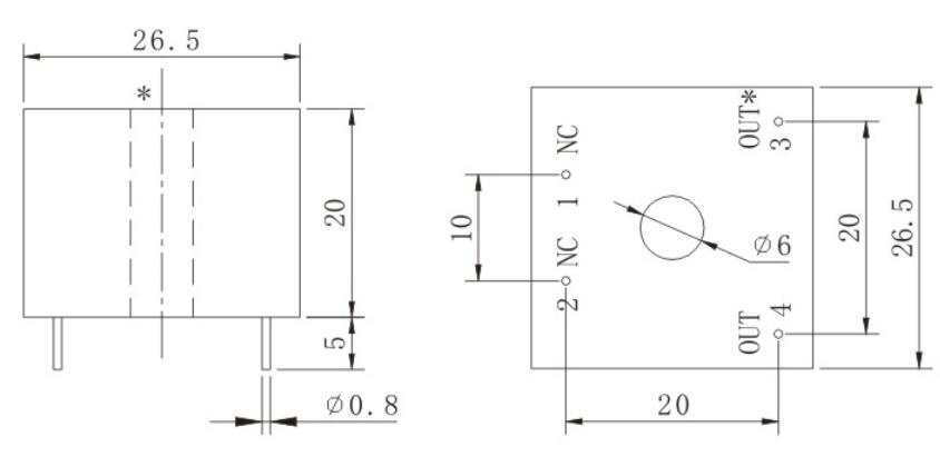 TR2111-1 Ultramicro current transformer